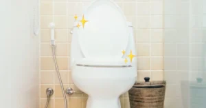 O segredo para deixar o vaso sanitário branco de novo com apenas dois ingredientes